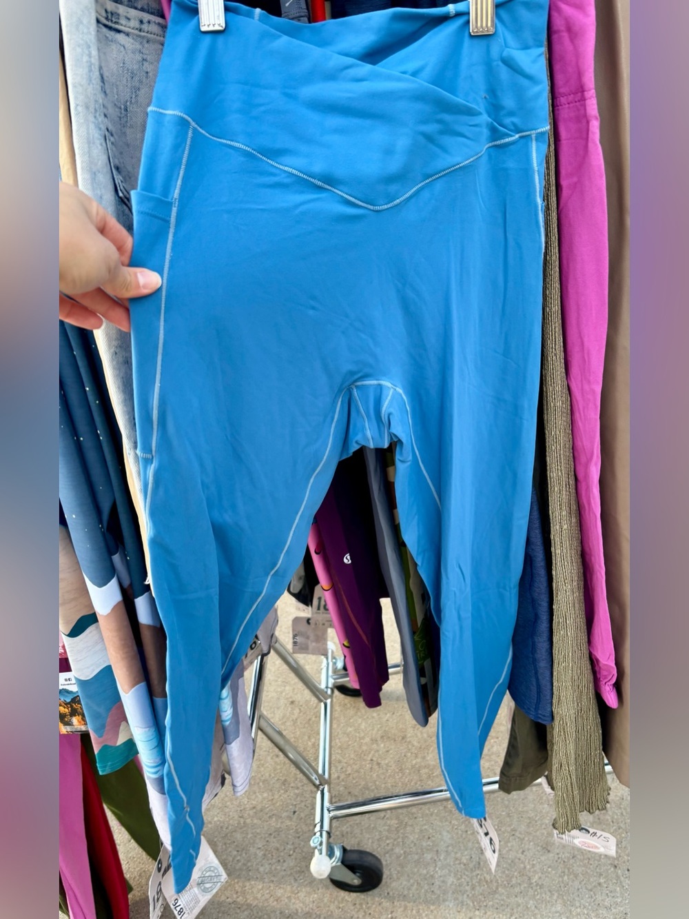 Halara Blue Performance Leggings